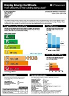 Display Energy Certificates (DEC's)