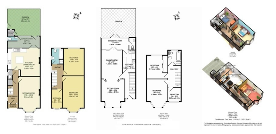 Surrey Kent London East West Sussex Land registry compliant lease plans